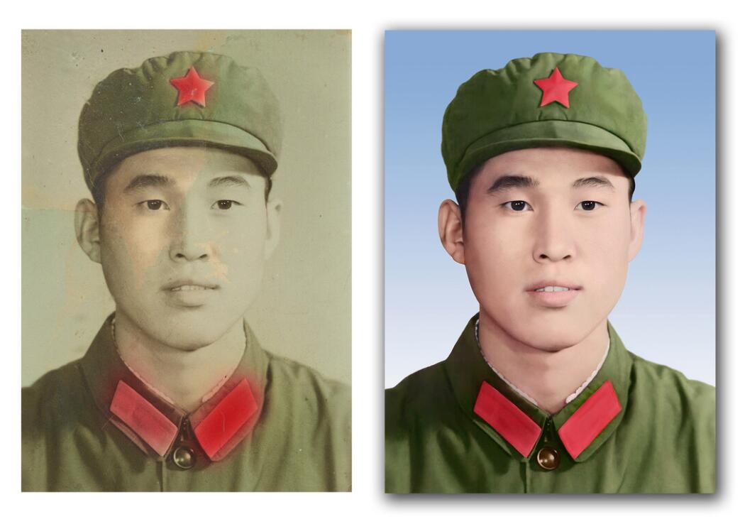 延边朝鲜族破损照片修复-18