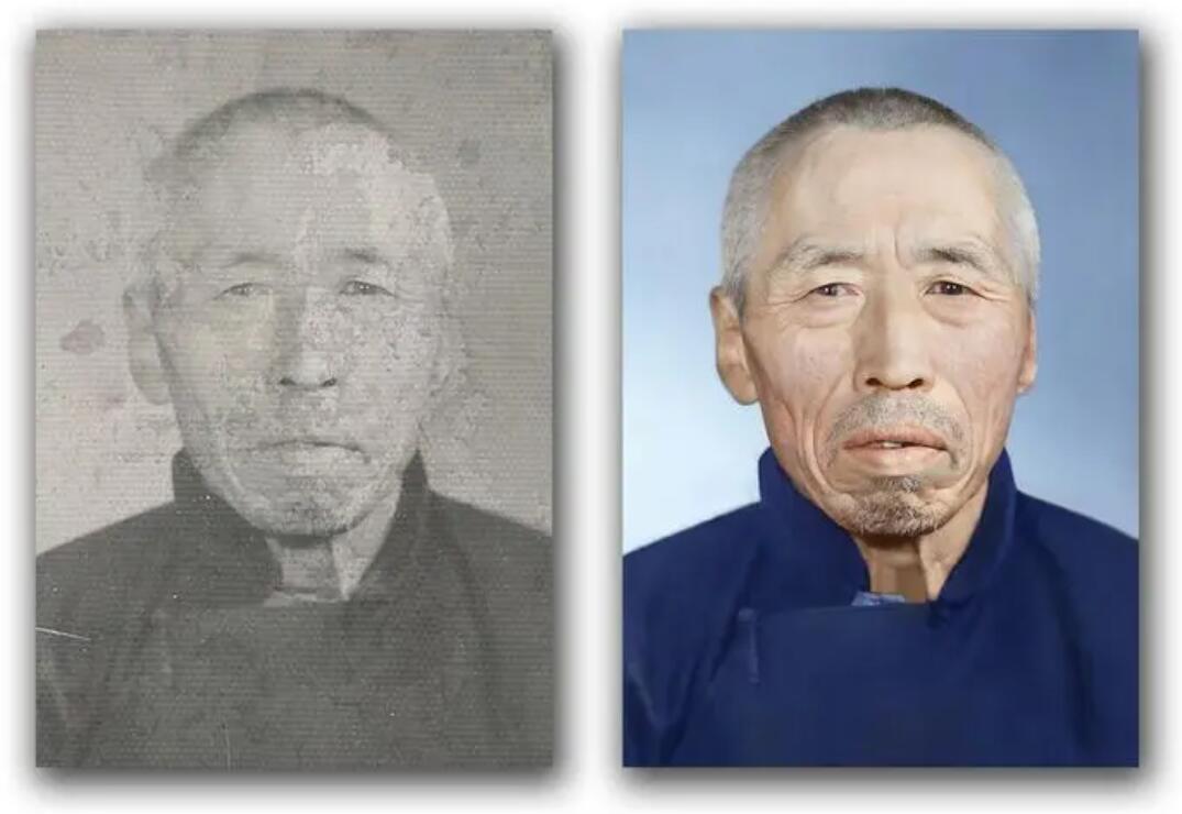 延边朝鲜族破损照片修复-56